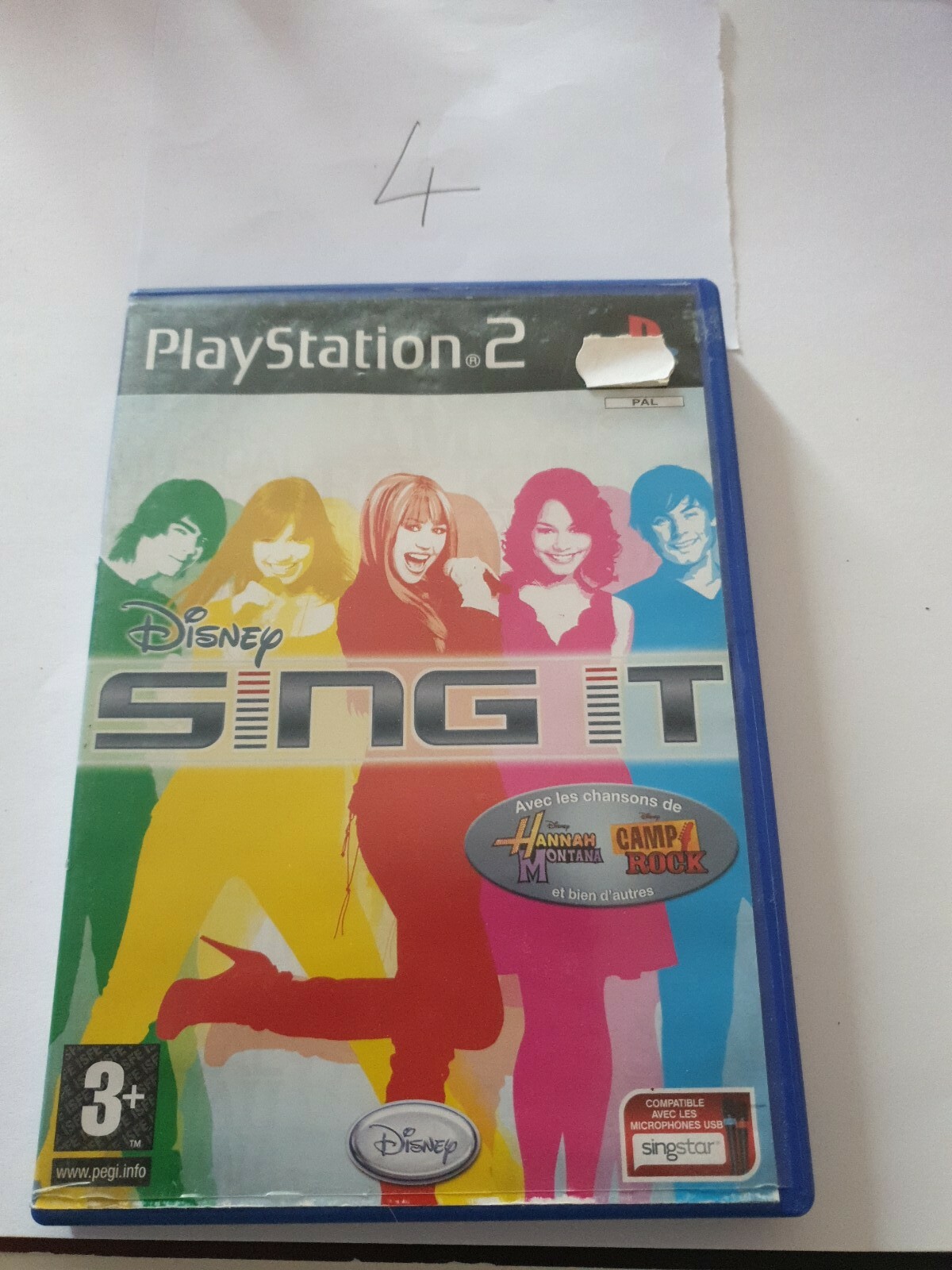 Disney Sing It - Sony PlayStation 2/Ps2