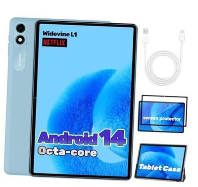 Tablet,10.1'' Android Tablets with Octa-core Processor 10GB RAM 64GB ROM HD Blue