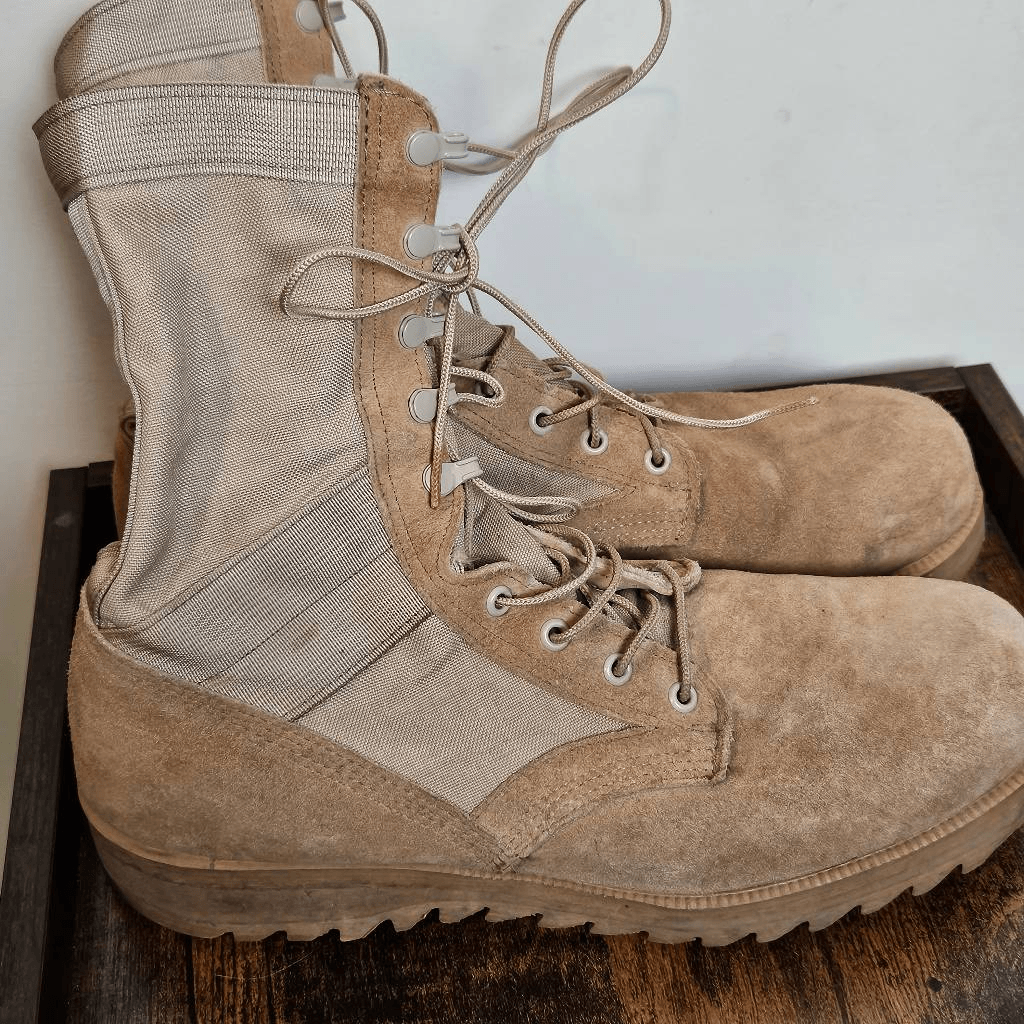 Altama Ripple Sole Combat Boots Altama 5777 Tan Desert Original Ripple  Boots Mens Size 12R