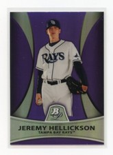Jeremy Hellickson 2010 Bowman Platinum Prospects Retail Purple Refractor #PP3