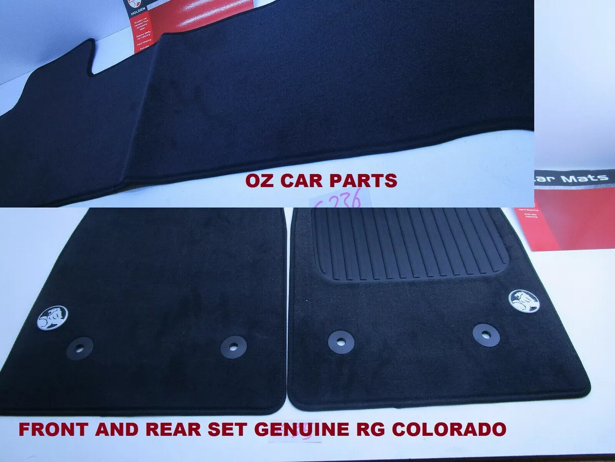 Genuine holden colorado floor cheap mats