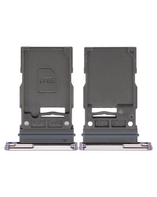 Single Sim Card Tray For Samsung Galaxy S23 5G / S23 Plus 5G (Lavender)