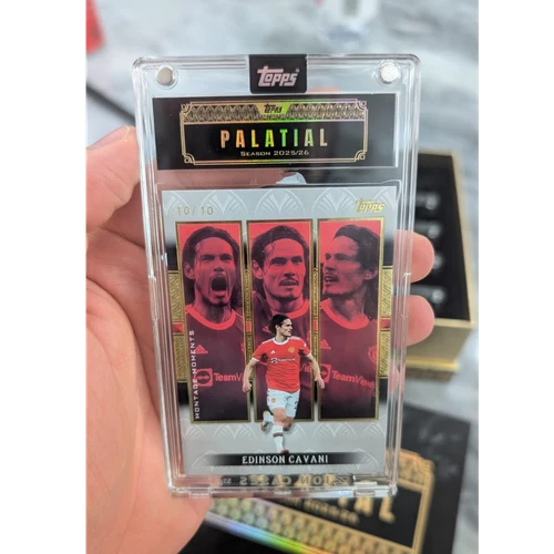 Topps Palatial Card Edinson Cavani Manchester United 2025/26 10/10