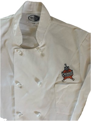 RARE VINTAGE Comedy Central Roast Of Chef Chefs Jacket 2XL SEWN Promo Prop Shirt