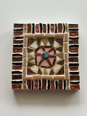 Dave Hanson Original Mosaic Art Piece Wall Hanging