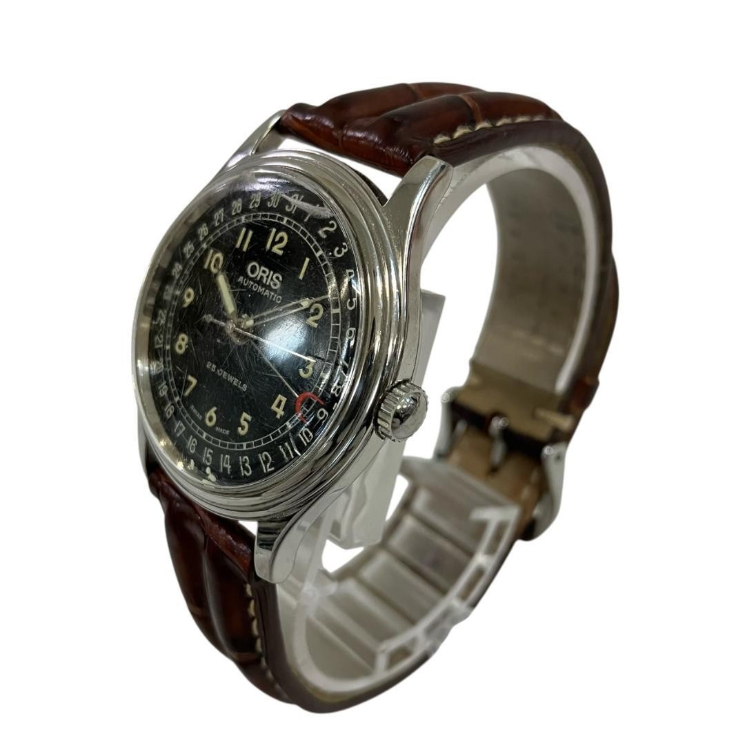 ORIS Pointer Date 7470 Black Dial Automatic Men's… - image 3