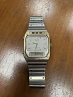 VINTAGE SEIKO ANA-DIGI QUARTZ Two Tone 80s Model H249-5039 A1 JAPAN MEN'S ~READ!