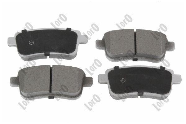 ABAKUS Disc Brake Pad Set 231-02-077 for Renault Reinforced