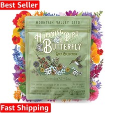Wildflower Seeds Bulk, 2 Oz. 80,000+ Seeds – Butterfly & Hummingbird Mix with... 182.32 per gallon
