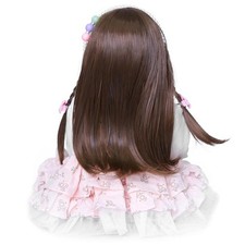 ‧Full Body Silicone Simulation Baby Doll Lifelike Baby Doll Children Toy