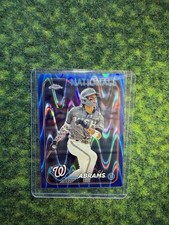 2024 Topps Chrome - C.J. Abrams #247 Blue RayWave Refractor /150