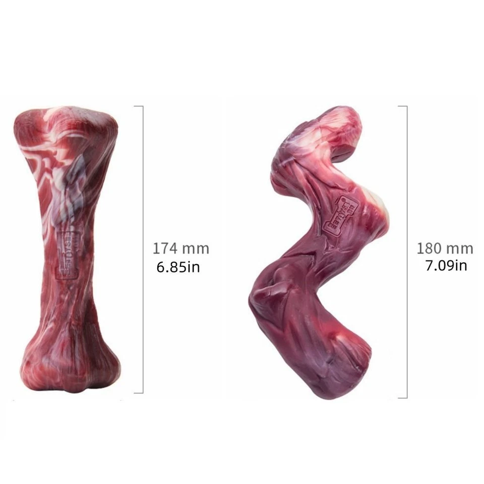 Teeth Cleaning Dog Chew Toy Nylon Indestructible Dog Bone Toy  Large Dogs - Image 2 of 4