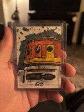 2025 Topps Star Wars Smugglers Outpost Chopper Sketch Card 1/1  Ryan Finley