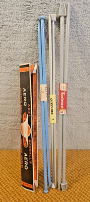 50er Vintage Stricknadeln ~ Abel Morrall's Aero, Queen Bee, Clive, Twinco.