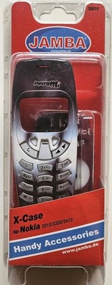 Jamba Xcase Handyschale anthrazith Nokia 3310 3330 3410 2tlg. Ober-/ Unterseite 