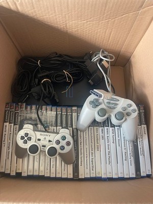 PlayStation 2 Konsole & 32 Spielen
