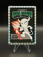 2025 VeeFriends Manga Super Stickers - Resilient Red Devil Black & White SP