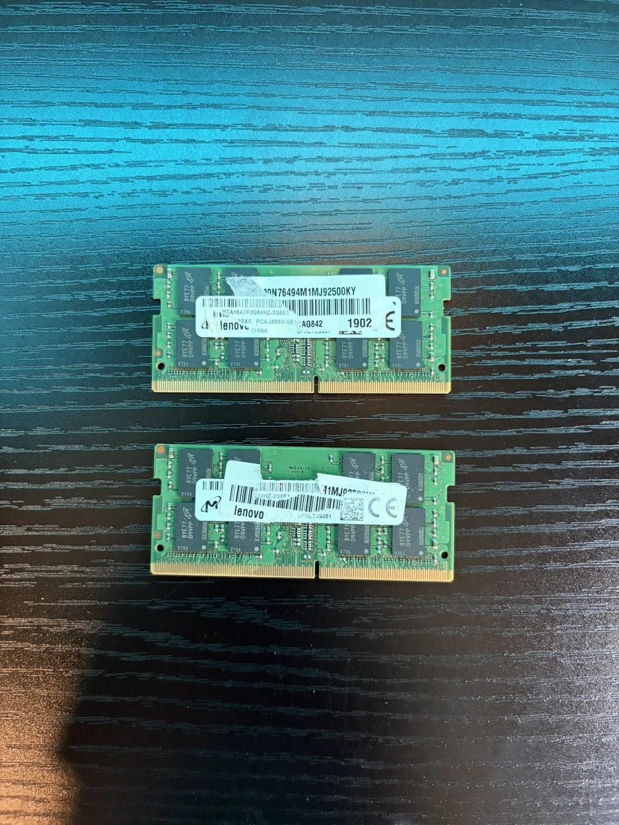 Micron DDR4 SDRAM 32 GB Total Capacity Memory (RAM) for sale | eBay