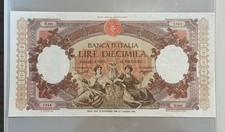 NL* BANCA D' ITALIA Banconota 10000 Lire REPUBBLICHE MARINARE 21 11 1955 E861