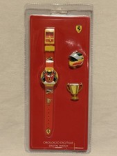 Rare Ferrari 0810004 Kid/Child Unisex Digital Watch w/ Changeable Covers Sealed