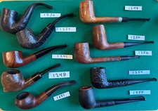 Estate pipes vintage smoking tobacco pipes lot of ten (10) Lot #120