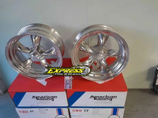 15x715x8 American Racing Vn515 Polished Wheels Rims 5x114.3 Ford Mustang