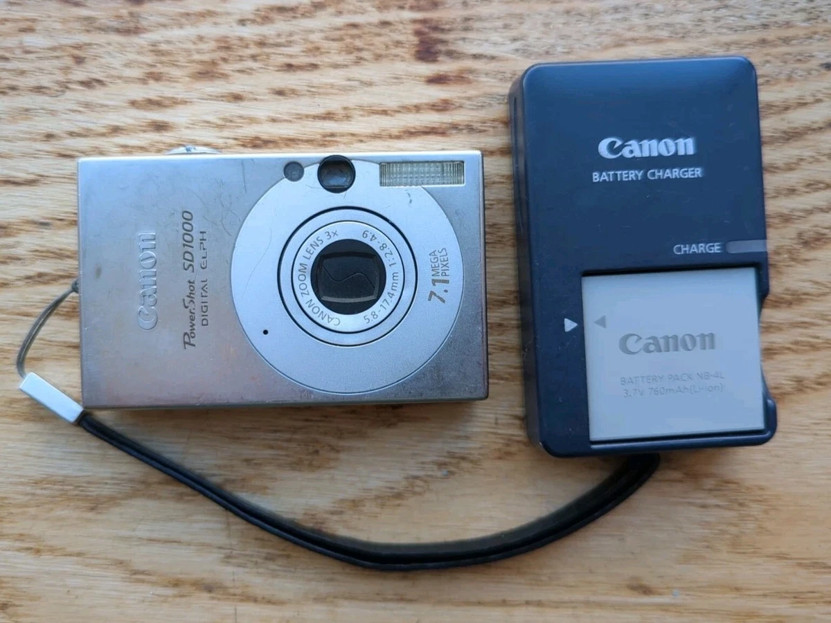 Canon PowerShot SD1000 Digital Cameras for sale | eBay
