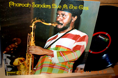 PHAROAH SANDERS: LIVE AT THE EAST US 1st PRESS 1972 IMPULSE AS -9227 TOP NMINT