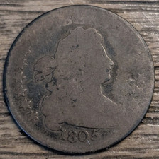 1805 Draped Bust Dime - 5 Berries - AG