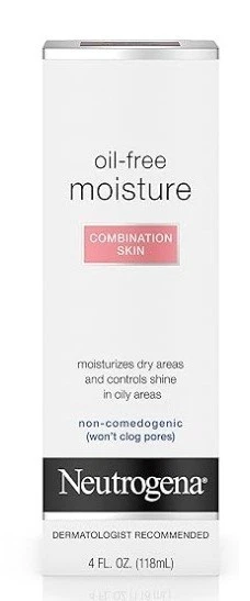 Neutrogena Oil Free Face Moisturizer Combination Skin 4 fl oz, Read Description