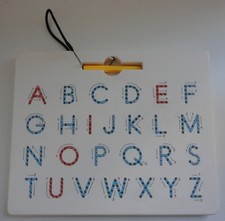 Double Sided Magnetic Letter Tracing Board 2 in 1 Alphabet Writing Practice