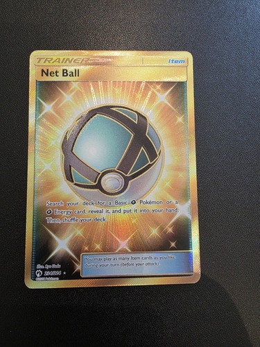 Net Ball 234/214 Secret Rare Lost Thunder Pokemon Holo