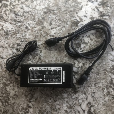 LOADUS SQ-16824 24V 7A 130W 4-Pin AC Power Adapter HH10255-11001 LCD LED TV