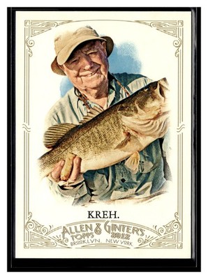 2012 Topps Allen & Ginter #346 Lefty Kreh Fly Fishing Champion SP