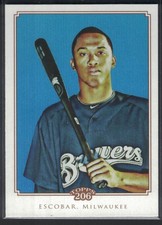 2010 Topps 206 - Alcides Escobar #243 Brewers
