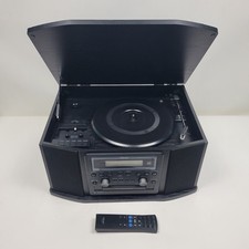 Teac GF-550 Turntable Cassette Deck CD Recorder Radio With Remote Tested