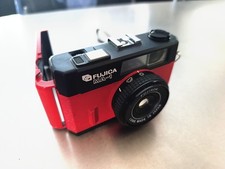 ANCIEN APPAREIL PHOTO ARGENTIQUE compact FUJICA MA-1 ROUGE RARE