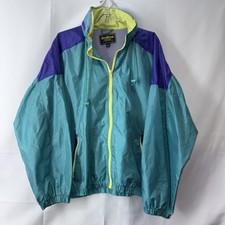 Vintage 80s/90s OshKosh B  GOSH Windbreaker With Hidden Hood Size L