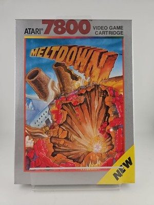 SEALED Atari 7800 Meltdown HANG TAB