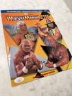 WWE WWF Wrestlemania Program Magazine Flair Sid Justice Autograph Signed Hogan — photo 1