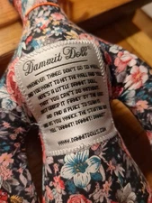 Original Dammit Doll Original  with Red Hair 12"