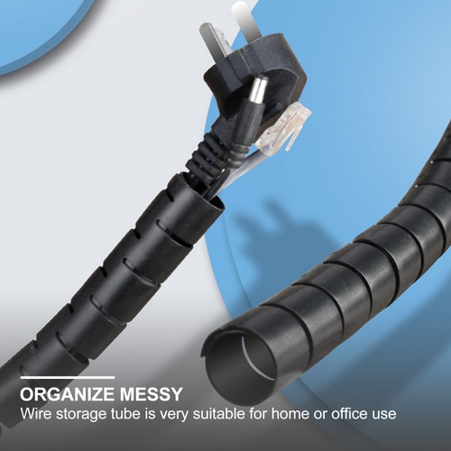 2 Pcs Cable Management Wire Organiser Protective Wrap Tubing Sleeve - 第 4/12 張圖片