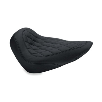 Mustang Wide Tripper Solo Sitz schwarz Diamond f. Harley-Davidson Softail 84-06