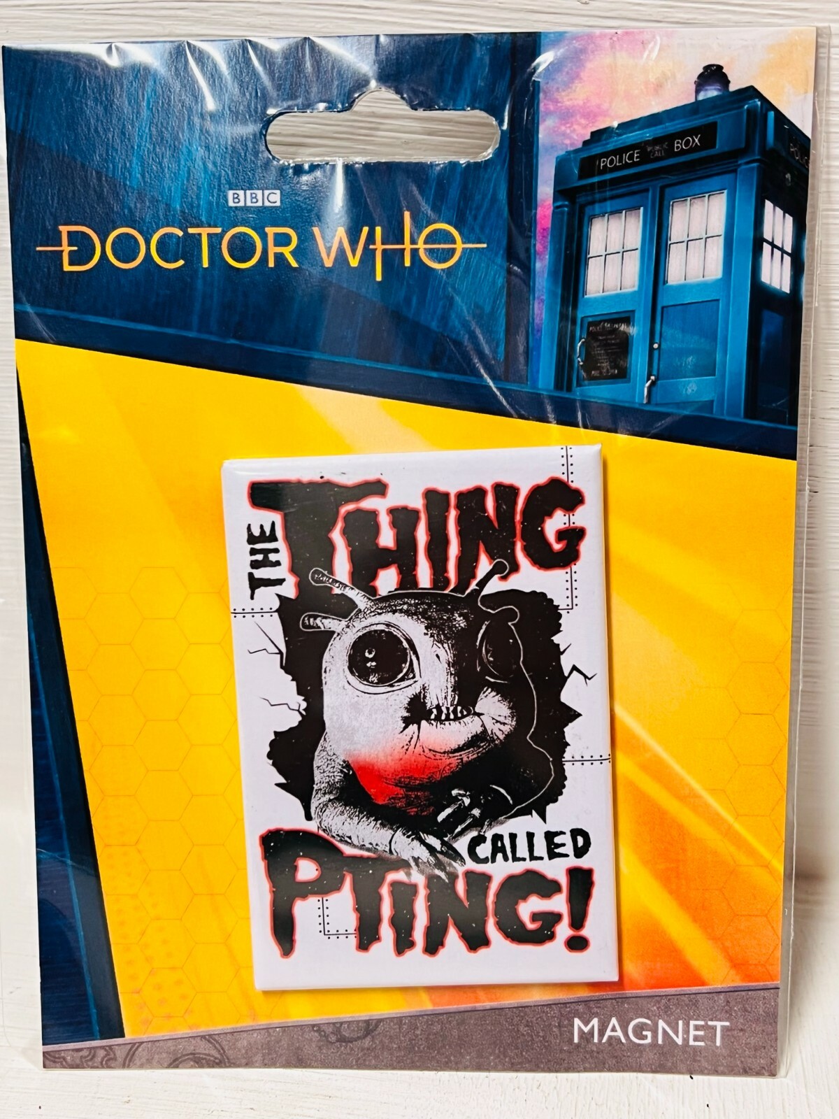FRIDGE MAGNET - DOCTOR WHO - THE THING CALLED PTING