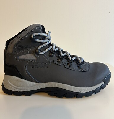 Columbia Newton Ridge Plus Waterproof Hiking Boots Gray  Womens Sz 8.5