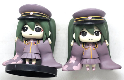 Hatsune Miku Vocaloid Senbonzakura Trading Prize Anime Mini Figure Japan 2 Pcs.