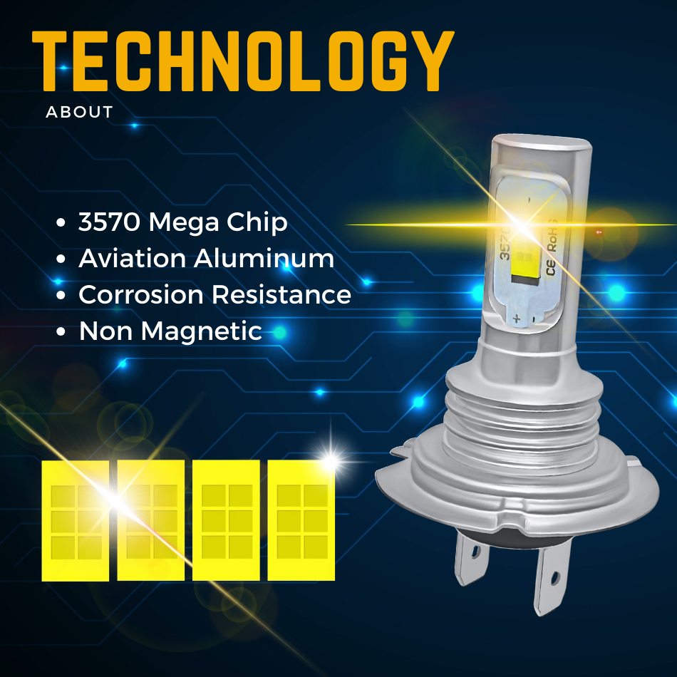 For Vauxhall Corsa D Led White DRL Daytime Running lights Headlight