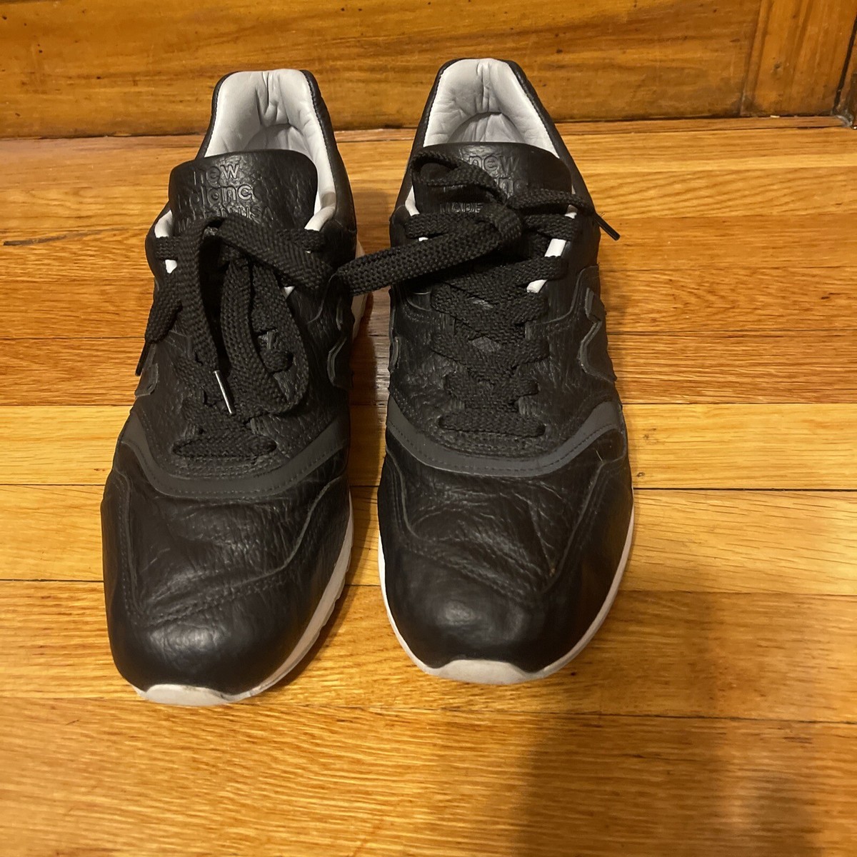 New Balance Mens 997 Leather Bison Capsule M997BSO Black Sneaker