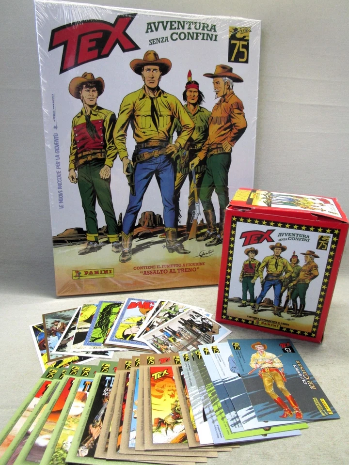 TEX AVVENTURA SENZA CONFINI-PANINI 2023-FIGURINA a scelta-STICKER at choice-NEW