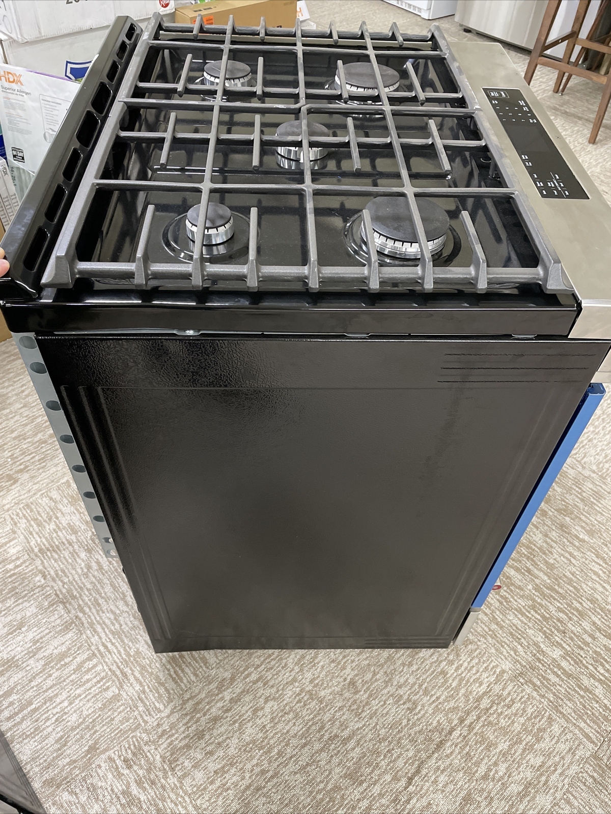 Kitchen Aid KSGG700ESS 30 inch Gas Slidein Convection Range eBay